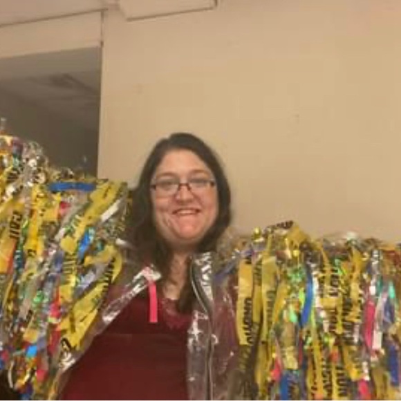 Harley Quinn Bird of Prey Official Caution Jacket! - Picture 1 of 3